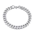 Miniatyrbild 1 av 2: Pansarlänk Armband Kedjearmband Silver 9mm