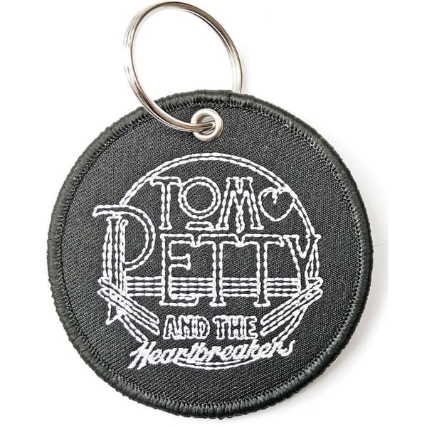 Tom Petty & The Heartbreakers Keychain: Circle Logo (Double Sided Patch)