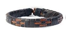 Ett handgjort armband för män speciell teknik läder