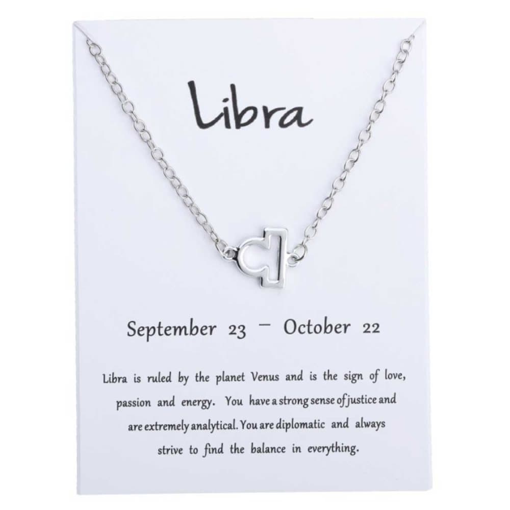 Gåvoarmband Stjärntecken Vågen Libra Armband Silver