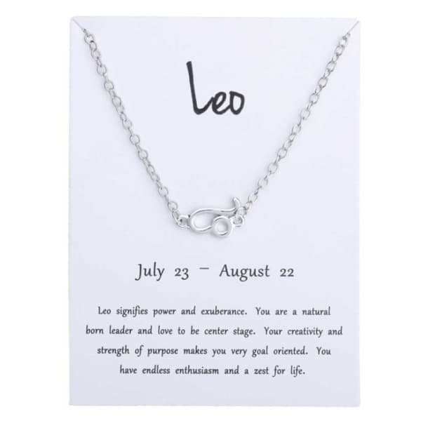 Gåvoarmband Stjärntecken Lejonet Leo Armband Silver