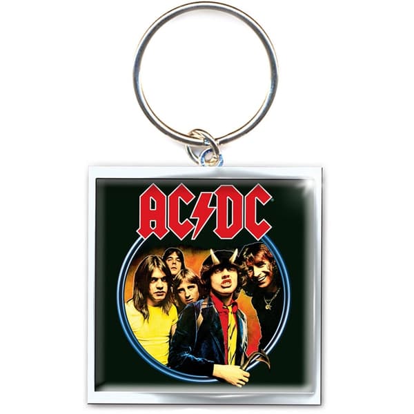 AC/DC Keychain: Devil Angus (Photo-print)