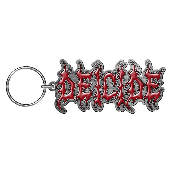Deicide Keychain: Logo (Die-cast Relief)
