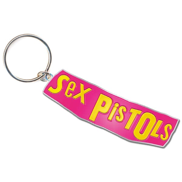 The Sex Pistols Keychain: Logo (Die-cast Relief)