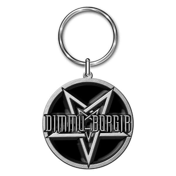 Dimmu Borgir Keychain: Pentagram (Die-cast Relief)