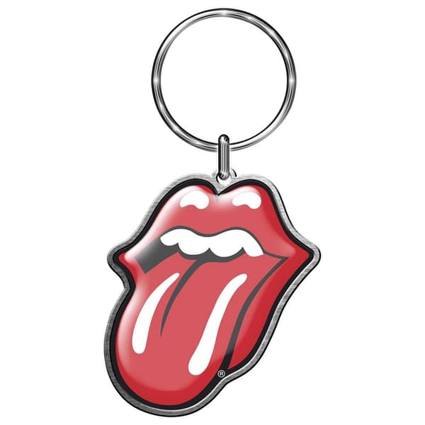 The Rolling Stones Keychain: Tongue (Die-cast Relief)