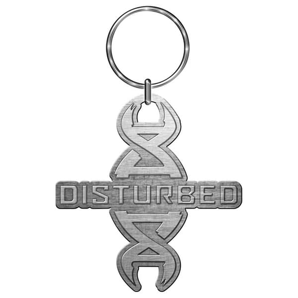Disturbed Keychain: Reddna (Die-cast Relief)