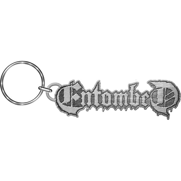 Entombed Keychain: Logo (Die-cast Relief)