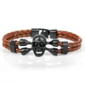 Miniatyrbild 3 av 11: Stilsäkert Slittåligt Rockigt Döskalle Skull Armband
