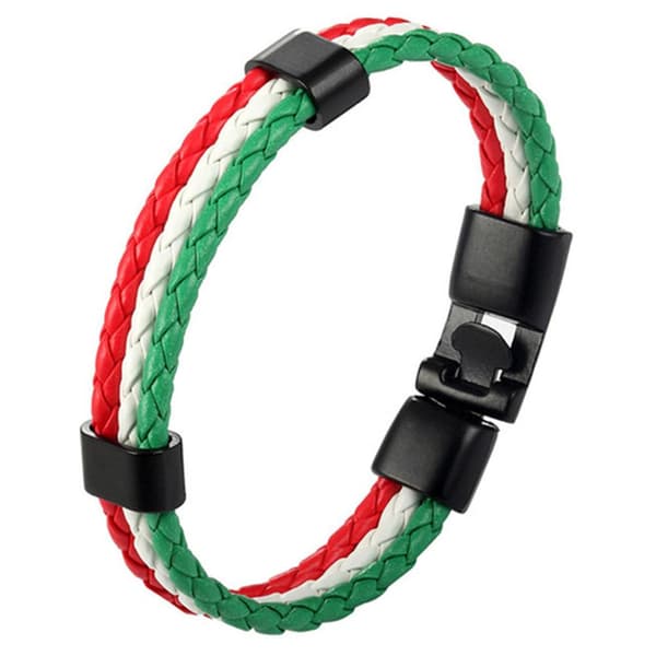 Unisex PU-Läder Flätat Stilrent Armband Flerfärgad Flerfärgad