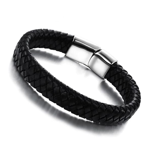 Stilsäkert Bekvämt PU-Läder Unisex Armband