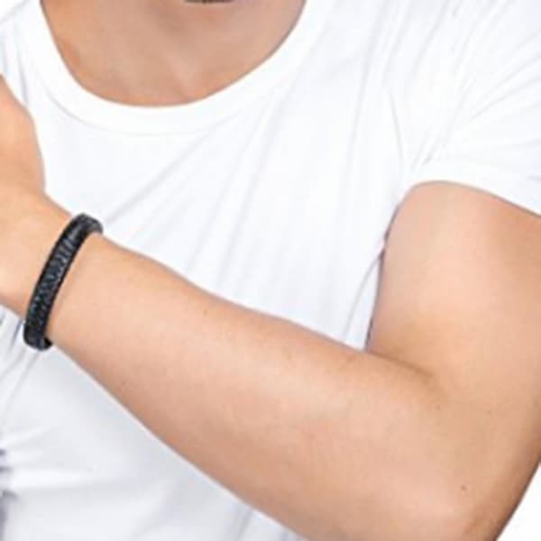 Stilsäkert Bekvämt PU-Läder Unisex Armband