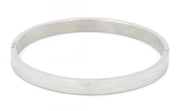 armband Honeycomb dam rostfritt stål silver