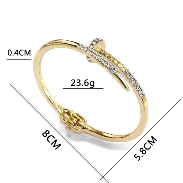 Exklusivt Konstkristall Dam Armband
