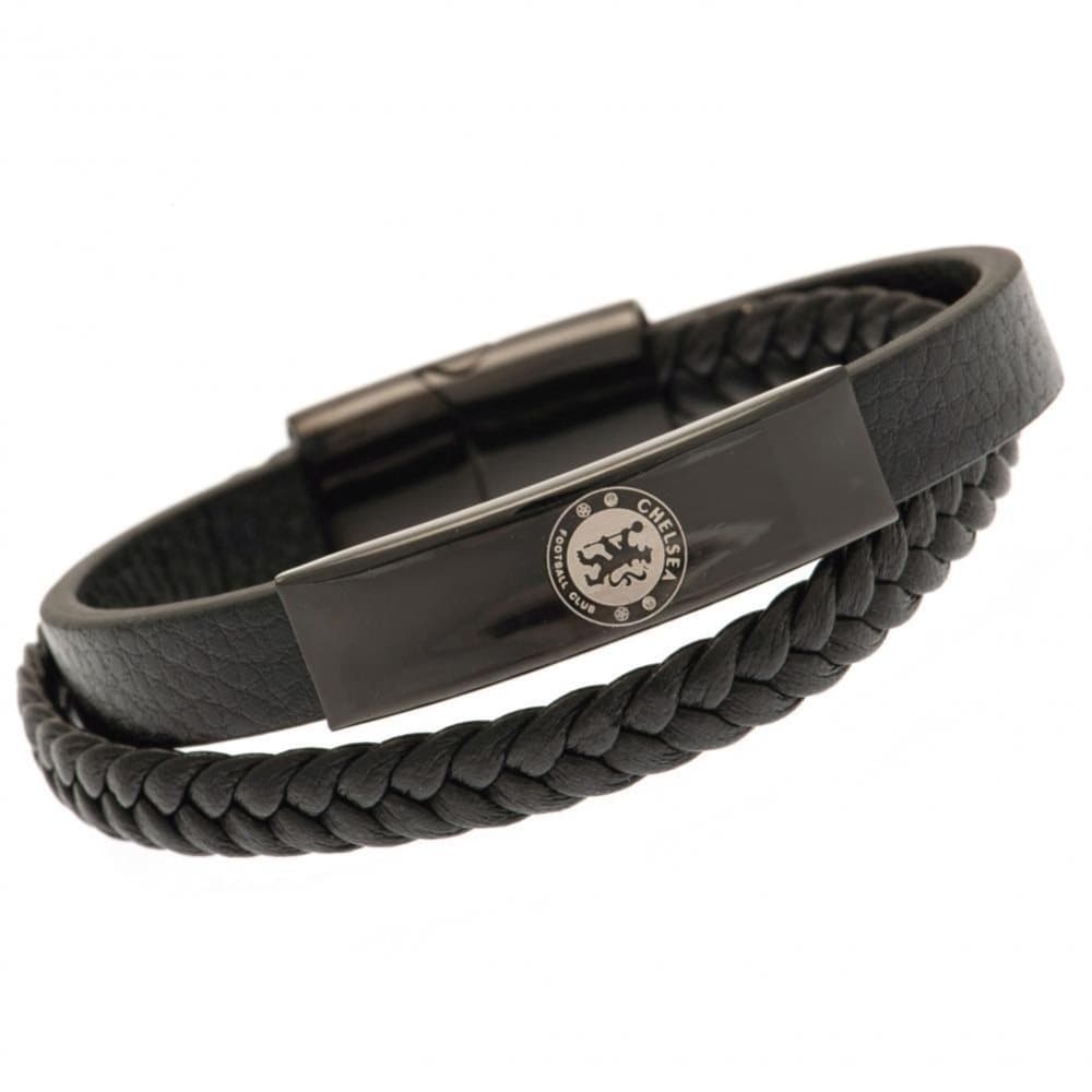 Chelsea FC Läderarmband