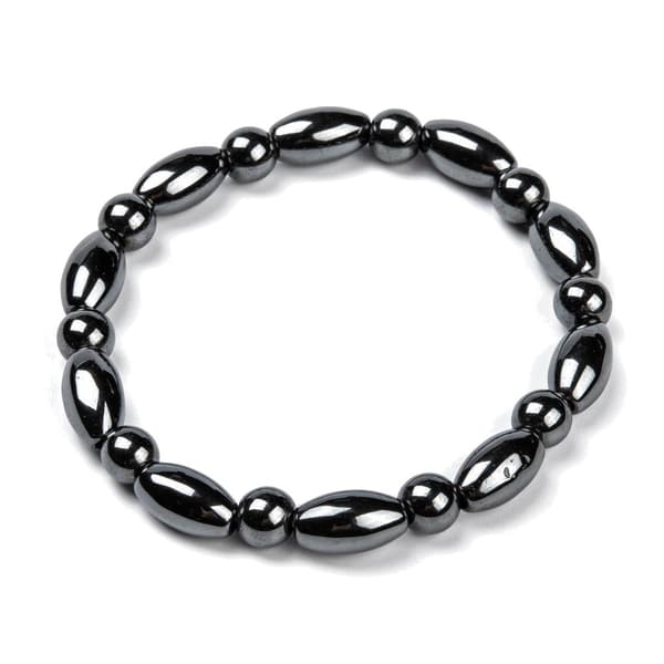 1 hematit armband söta pärlor elastisk