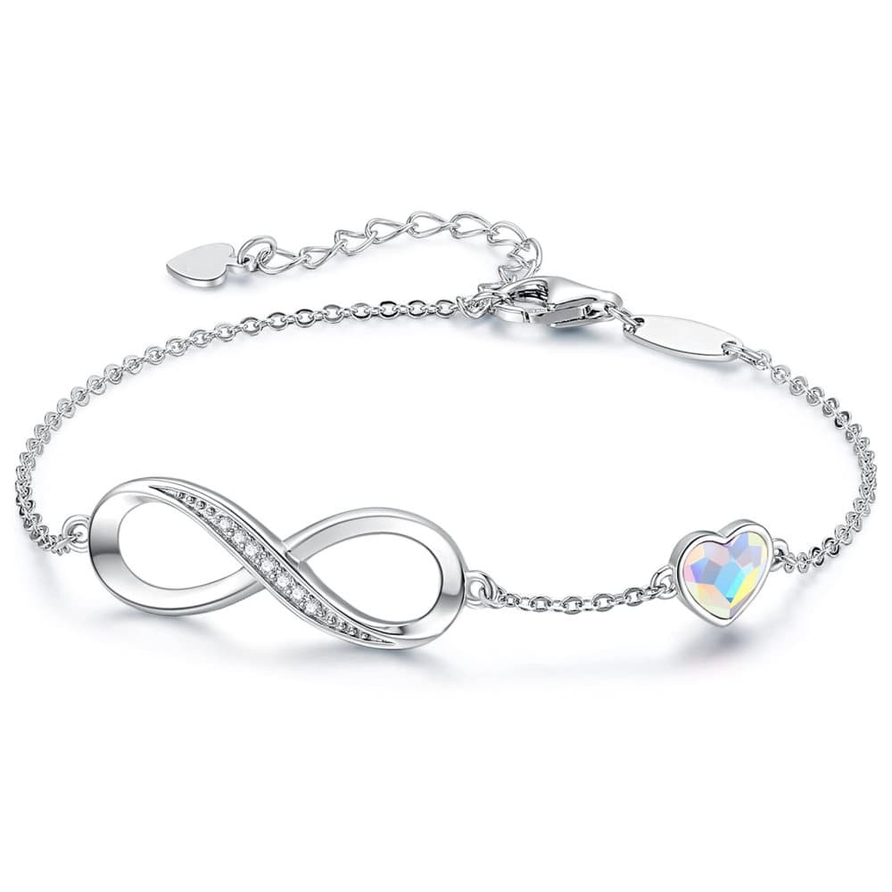 Damarmband med hjärta Silver