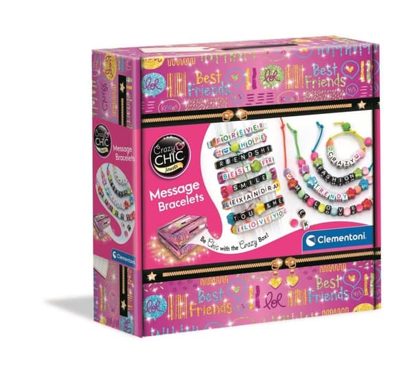 Clementoni Crazy Chic Armband med Bokstäver