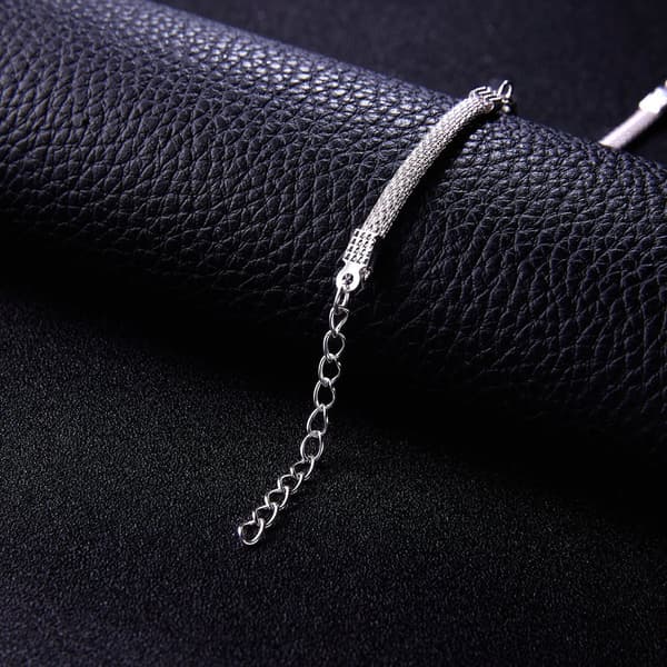 INF Onda ögat armband Silver