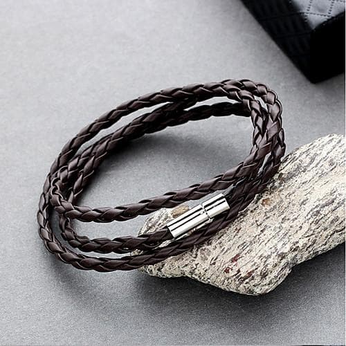 2-Pack - Läderarmband - Armband i Läder