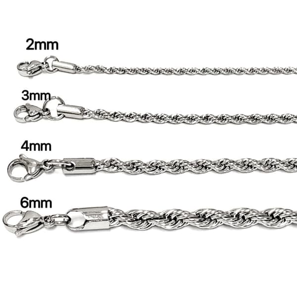 Cordell Länk halsband i stål som håller färgen livet ut