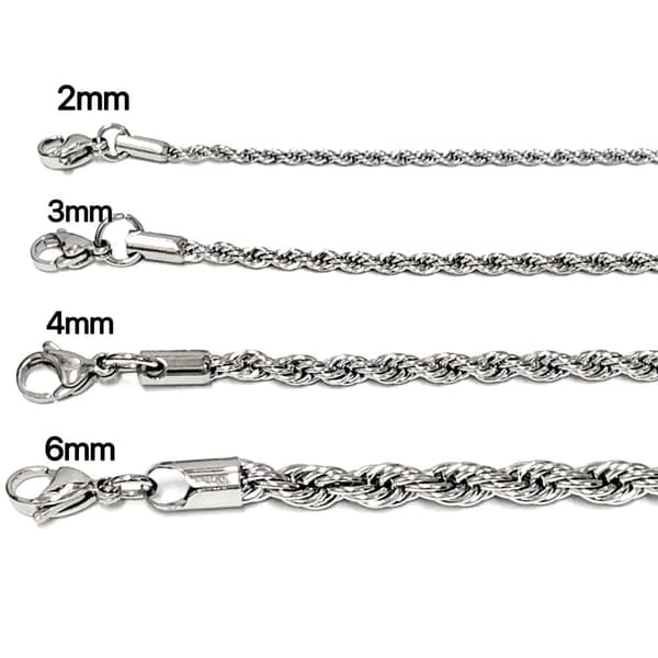 Cordell Länk halsband i stål som håller färgen livet ut