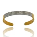 Miniatyrbilde 1 av 2: Bracelet stainless steel text 'Bahebak' Arabic for men adjustable