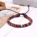 Miniatyrbillede 3 af 3: INF Flettet armbånd i Bohemia Style MultiColor