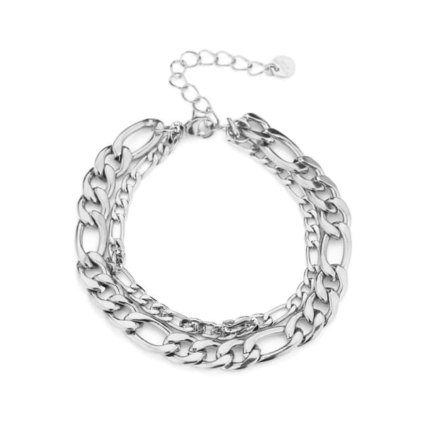 Dubbel Chain Armbånd link