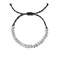 Miniatyrbilde 4 av 4: Glassperler armbånd Bohemian Sort