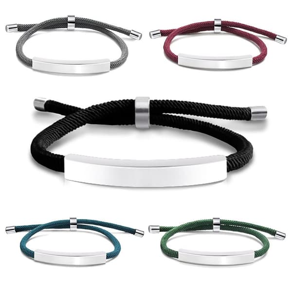 Elegant flettet armbånd