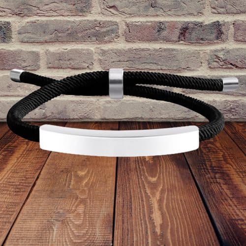 Elegant flettet armbånd