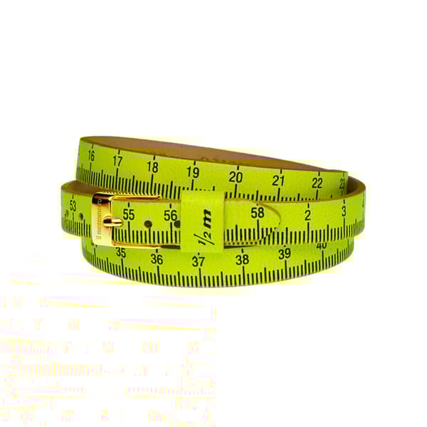 Armbånd til kvinder il mezzometro FLUO - BRACCIALE IN PELLE/LEATHER BRACELET