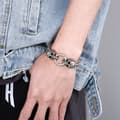 Miniatyrbilde 3 av 4: Vintage punk armbånd i rustfritt stål