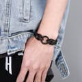 Miniatyrbilde 3 av 4: Vintage punk armbånd i rustfritt stål