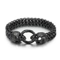 Miniatyrbilde 1 av 4: Vintage punk armbånd i rustfritt stål
