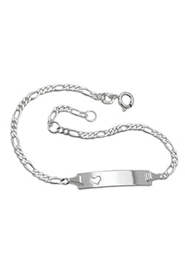 Id Bracelet With Heart Silver 925 19cm - GL133631-19