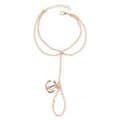 Miniatyrbild 2 av 2: 2i1 Smycke - Guld Handsmycke/Handkedja - Armband & Ring - Ankare