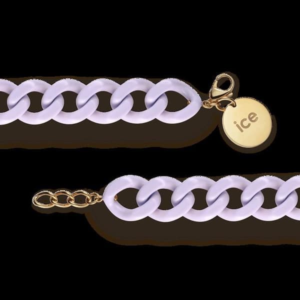 Armband - ICE smycken - 020351 - Rostfritt stål - Lila - 19 cm