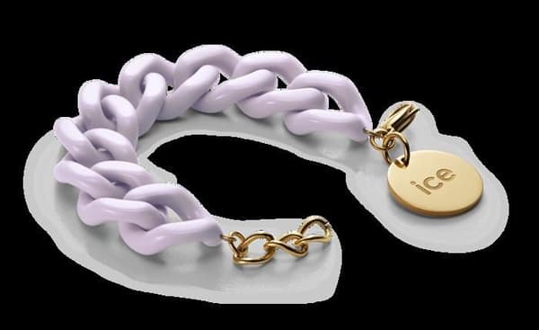 Armband - ICE smycken - 020351 - Rostfritt stål - Lila - 19 cm