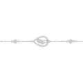 Miniatyrbild 4 av 4: Armband - Orphelia - 18 cm - Silver - Zirkoniumoxid - Kvinna