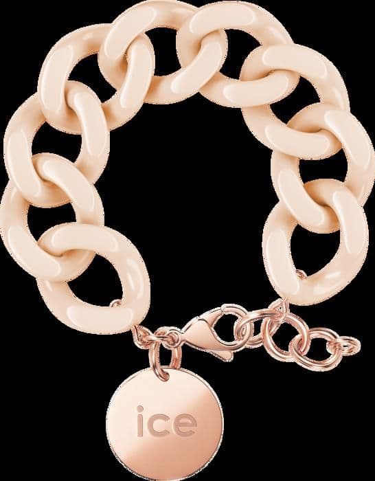 Damarmband - ICE smycken - 020925 - Beige rostfritt stål - Kroklås