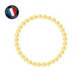 Miniatyrbild 1 av 4: Armband - PERLINEA - Äkta sötvattensodlad pärla 5-6 mm - Resistant med hög motståndskraft - Guld