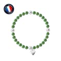 Miniatyrbild 1 av 4: Armband - PERLINEA - My Heart - Sötvattensodlade pärlor 5-6 mm - 925 Silver - Elastisk