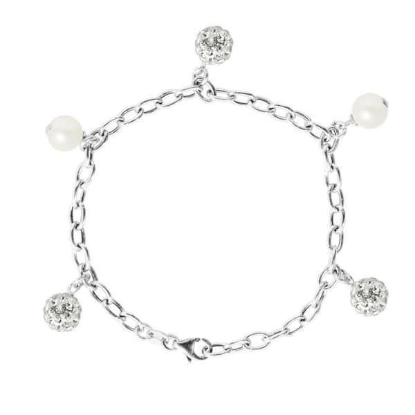 Armband - LOVA LOLA VAN DER KEEN - Sötvattenspärlor - 925 Sterling Silver - Längd 18 cm - Dam
