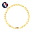 Miniatyrbild 1 av 4: Armband - PERLINEA - Sötvattensodlade pärlor 5-6 mm - 9 Cts Gult Guld - AAA+ Kvalitet - Dam