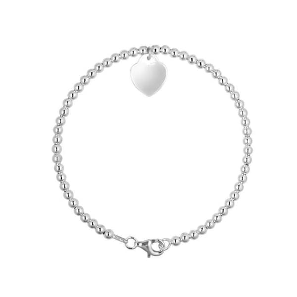 Armband - LOVA LOLA VAN DER KEEN - Hjärta - 925 Sterling Silver - Längd 18 cm - Dam