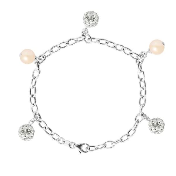 Armband - LOVA LOLA VAN DER KEEN - Sötvattenspärlor - 925 Sterling Silver - Längd 18 cm - Dam