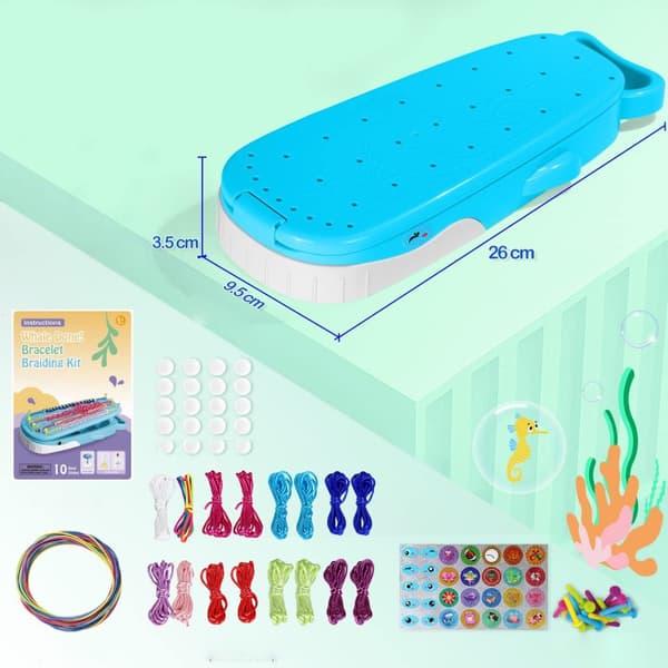 Venskabsarmbånd - DIY KIT - Blue Choice
