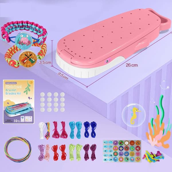 Venskabsarmbånd - DIY KIT - Pink Choice